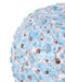 Currey and Company - 1200-1112 - Vase - Daisy Blue - Light Blue / White