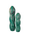 Currey and Company - 1200-1116 - Vase - Tamarind - Marbleized Dark Green