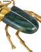 Currey and Company - 1200-1118 - Colony Set of 3 - Beetle - Polished Brass / Natural