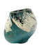 Currey and Company - 1200-1119 - Vase - Irida - Black / Beige / Green