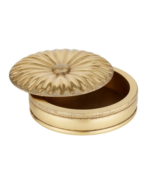 Currey and Company - 1200-1120 - Box - Pulsante - Brass