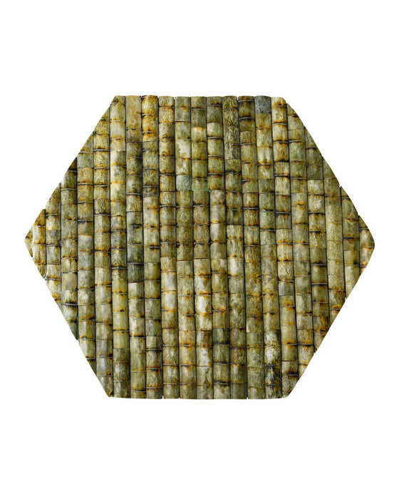 Currey and Company - 1200-1124 - Box Set of 2 - Knepp - Green / Natural