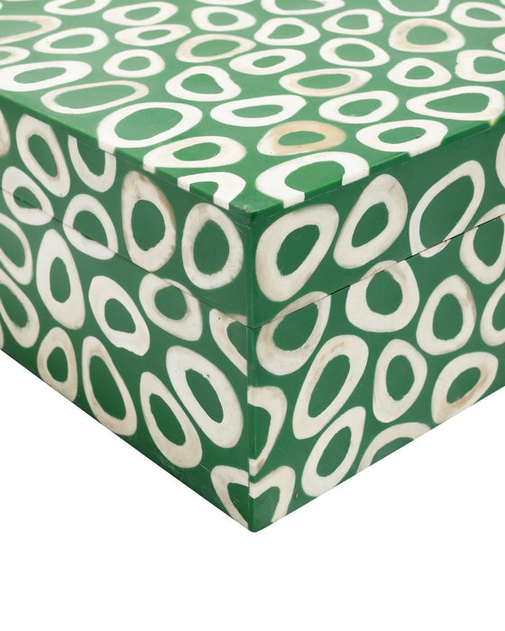 Currey and Company - 1200-1133 - Box Set of 2 - Ovoid - Green / White