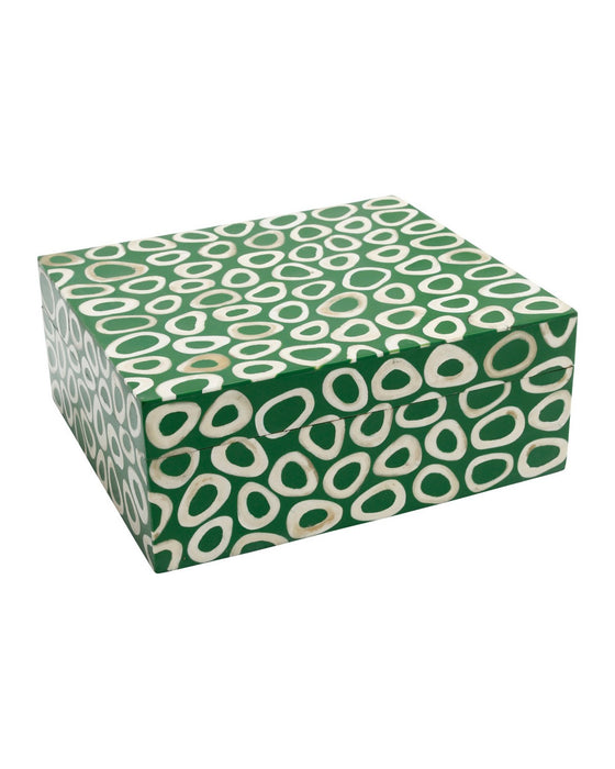 Currey and Company - 1200-1133 - Box Set of 2 - Ovoid - Green / White