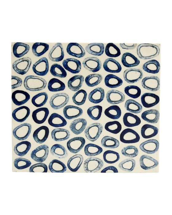Currey and Company - 1200-1134 - Box Set of 2 - Ovoid - White / Blue