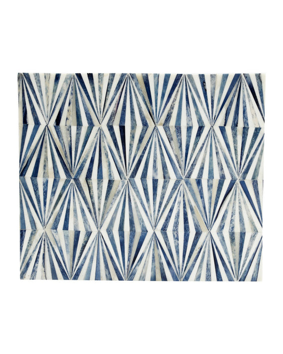 Currey and Company - 1200-1135 - Box Set of 2 - Colter - Blue / Natural White