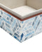 Currey and Company - 1200-1137 - Box - Chance - Blue / Natural White