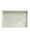 Currey and Company - 1200-1138 - Tray - Uroko - Natural White