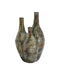 Currey and Company - 1200-1139 - Vase - Trois - Greco Bronze