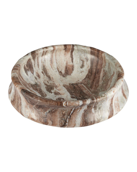 Currey and Company - 1200-1141 - Bowl - Marrone - Natural Brown