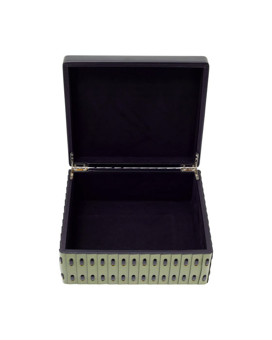 Currey and Company - 1200-1145 - Box Set of 2 - Cuoio - Green / Black
