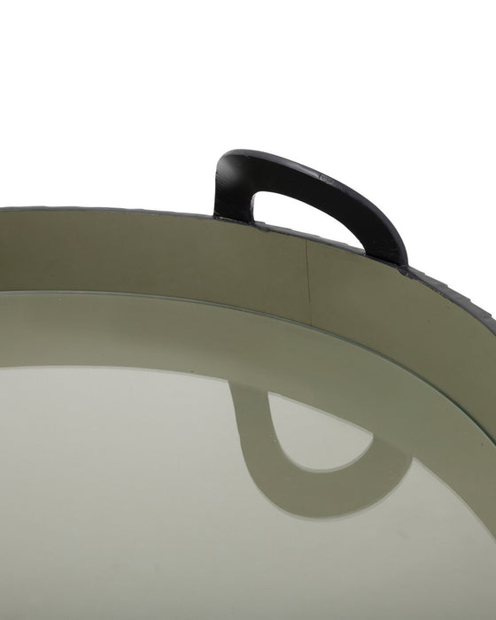 Currey and Company - 1200-1146 - Tray - Cuoio - Green / Black