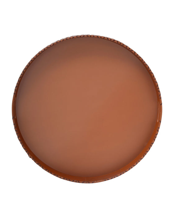 Currey and Company - 1200-1148 - Tray - Brayden - Brown