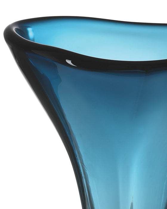 Currey and Company - 1200-1150 - Vase - Aubrey - Blue