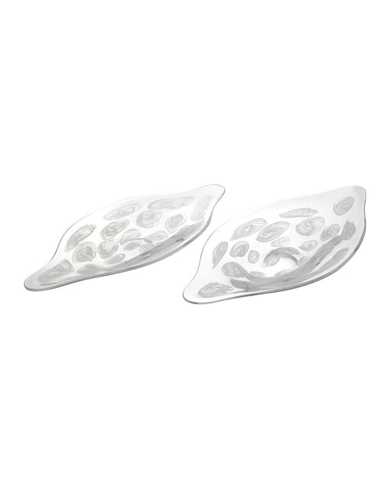 Currey and Company - 1200-1152 - Bowl - Aetheria - Clear / White