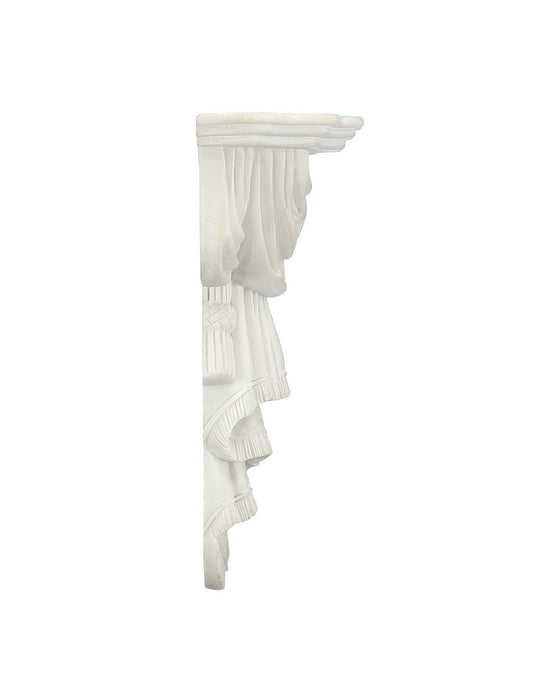 Currey and Company - 1200-1154 - Wall Shelf - Chiton - Antique Off-White