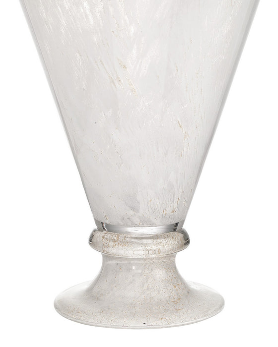 Currey and Company - 1200-1157 - Vase - Sovereign - Venetian White