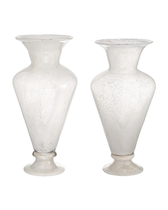 Currey and Company - 1200-1157 - Vase - Sovereign - Venetian White