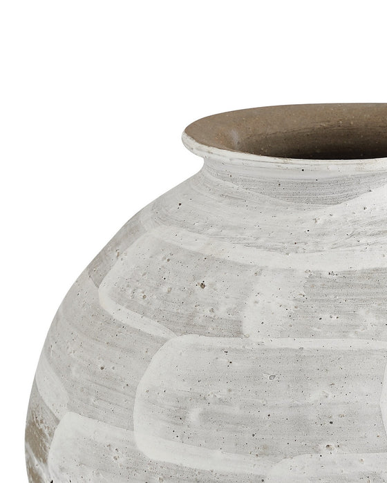 Currey and Company - 1200-1158 - Vase Set of 2 - Tussock - White