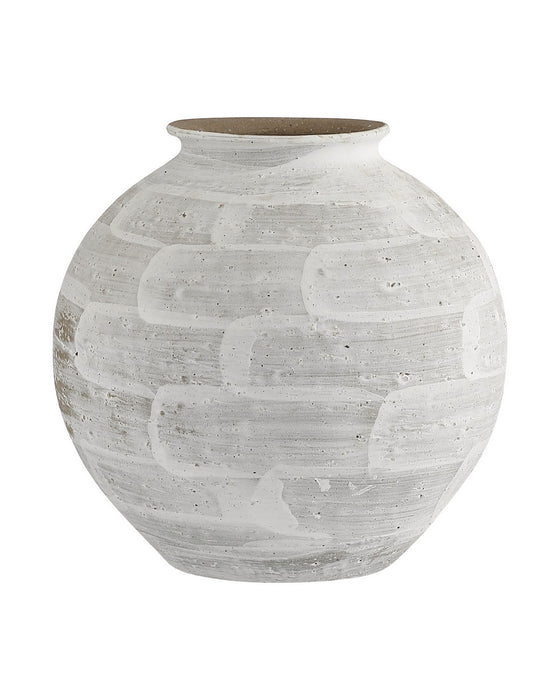 Currey and Company - 1200-1158 - Vase Set of 2 - Tussock - White
