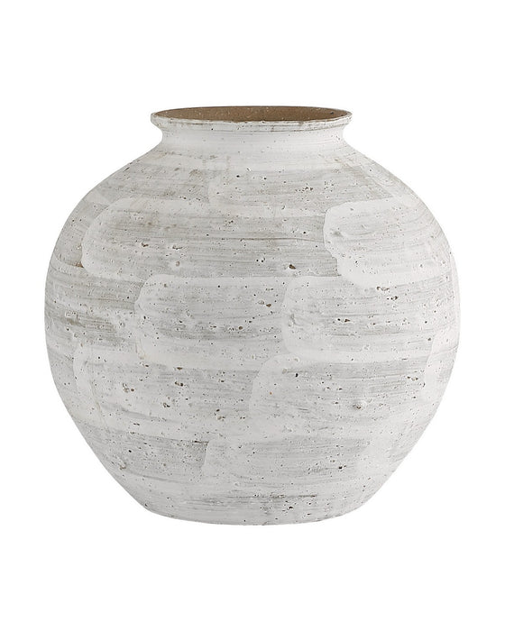 Currey and Company - 1200-1158 - Vase Set of 2 - Tussock - White