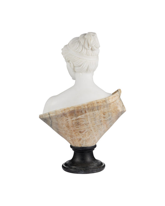 Currey and Company - 1200-1165 - Sculpture - Thea - White / Yellow / Black