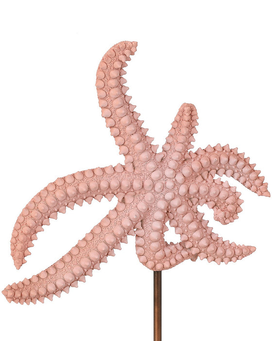 Currey and Company - 1200-1171 - Starfish Set of 2 - Starfish - Pink