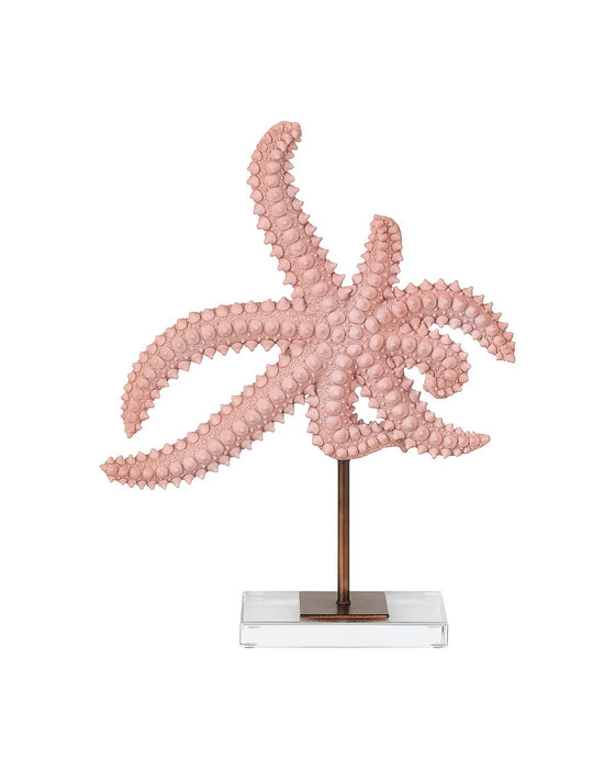 Currey and Company - 1200-1171 - Starfish Set of 2 - Starfish - Pink