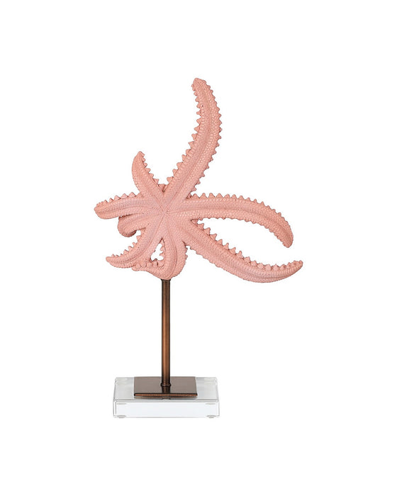 Currey and Company - 1200-1171 - Starfish Set of 2 - Starfish - Pink