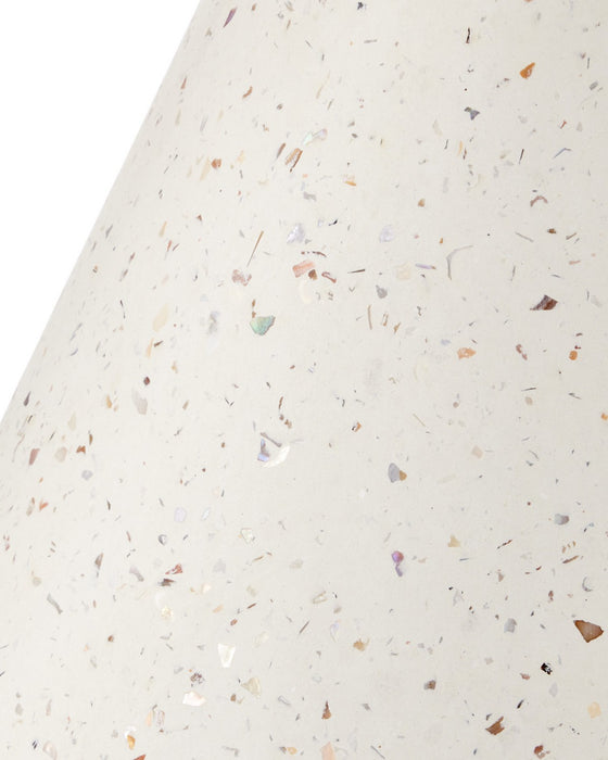 Currey and Company - 2000-0055 - Table - Pendurado - Ivory Terrazzo