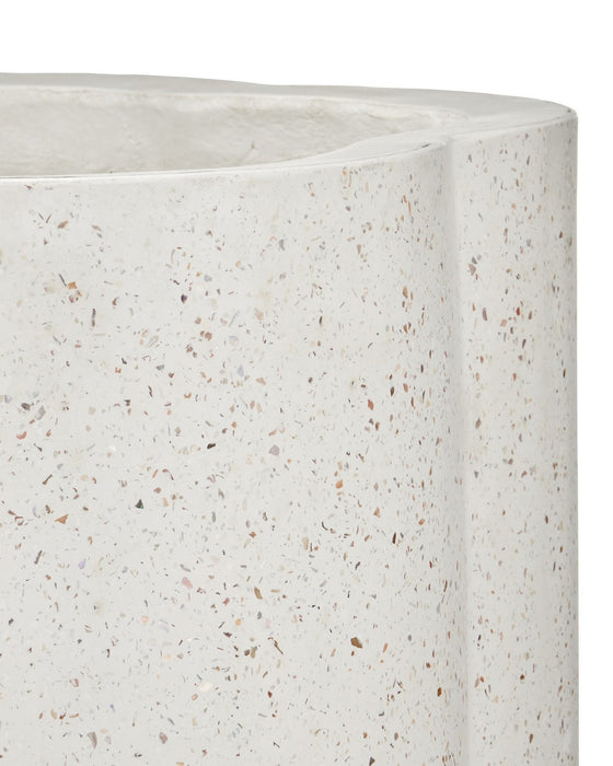 Currey and Company - 2200-0069 - Planter - Smerlato - Ivory Terrazzo