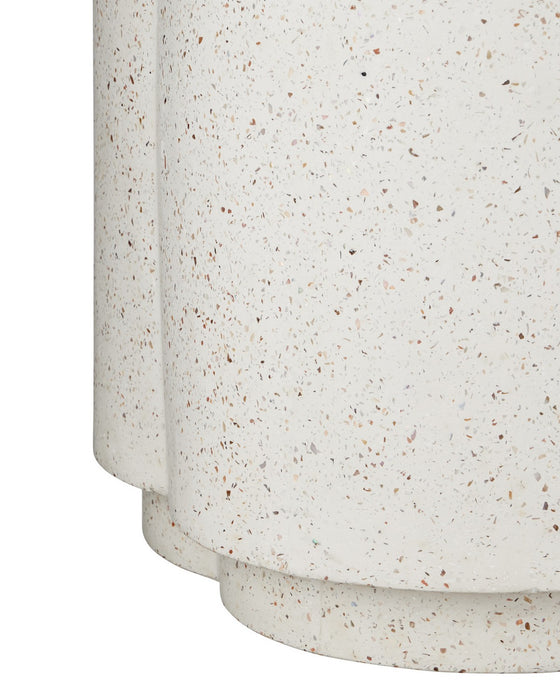 Currey and Company - 2200-0069 - Planter - Smerlato - Ivory Terrazzo