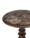 Currey and Company - 3000-0337 - Accent Table - Steppe - Dark Brown / Natural