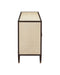 Currey and Company - 3000-0338 - Credenza - Evie - Ivory / Dark Walnut / Brass