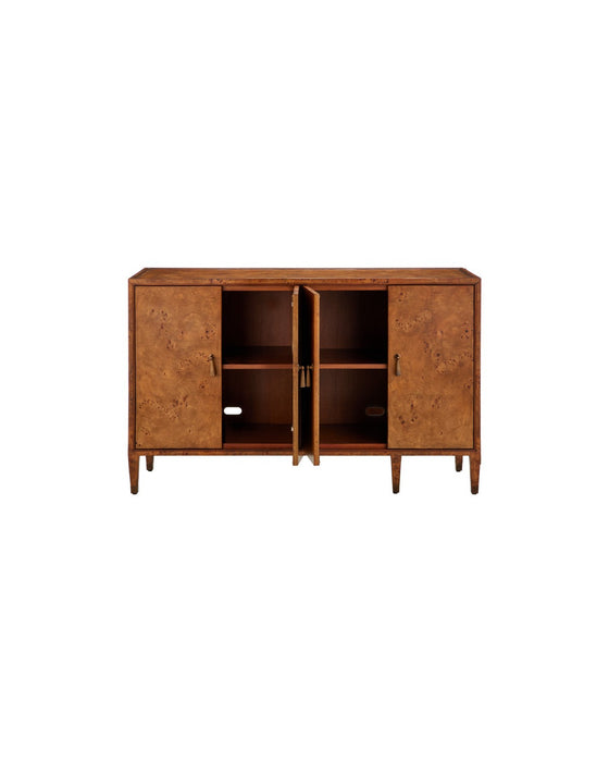 Currey and Company - 3000-0340 - Credenza - Evie - Mappa Burl