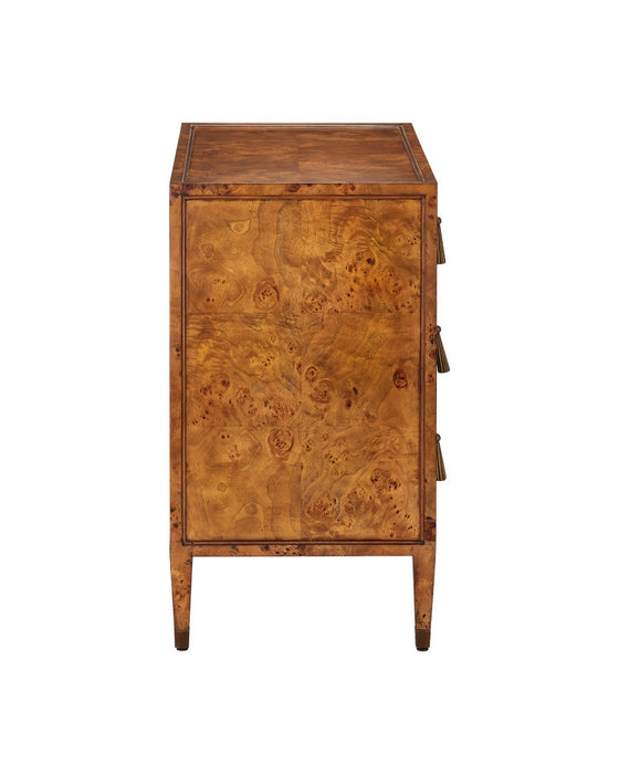Currey and Company - 3000-0341 - Chest - Evie - Mappa Burl