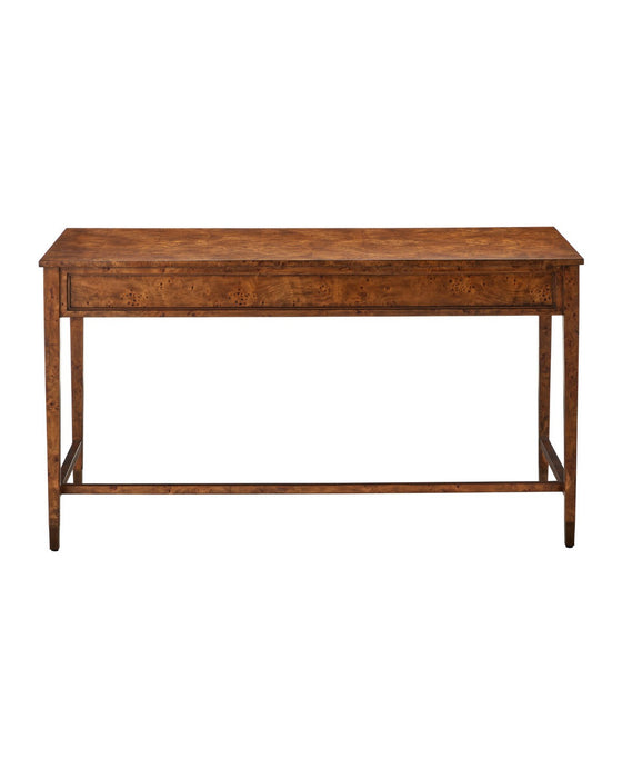 Currey and Company - 3000-0343 - Writing Desk - Evie - Mappa Burl / Brass