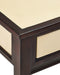 Currey and Company - 3000-0344 - Writing Desk - Evie - Ivory / Dark Walnut / Brass