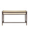 Currey and Company - 3000-0344 - Writing Desk - Evie - Ivory / Dark Walnut / Brass