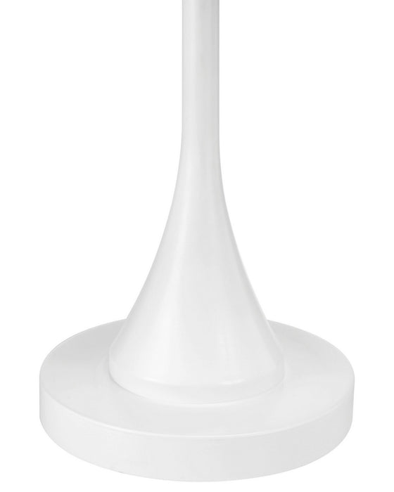 Currey and Company - 4000-0258 - Accent Table - Enid - White / Gold