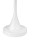 Currey and Company - 4000-0258 - Accent Table - Enid - White / Gold