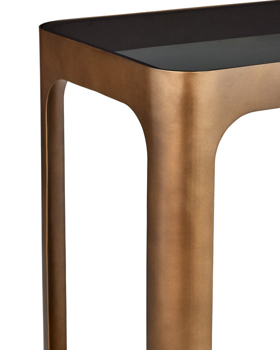 Currey and Company - 4000-0262 - Console Table - Scaffale - Smoke Gold / Smoke