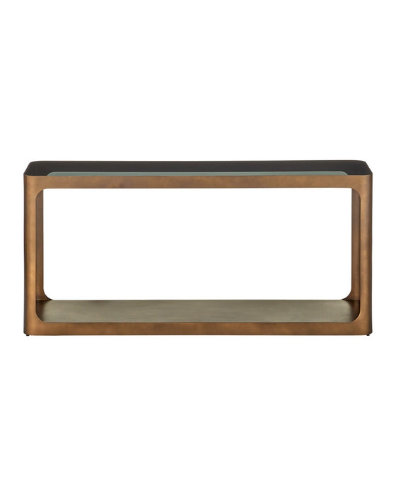 Currey and Company - 4000-0262 - Console Table - Scaffale - Smoke Gold / Smoke