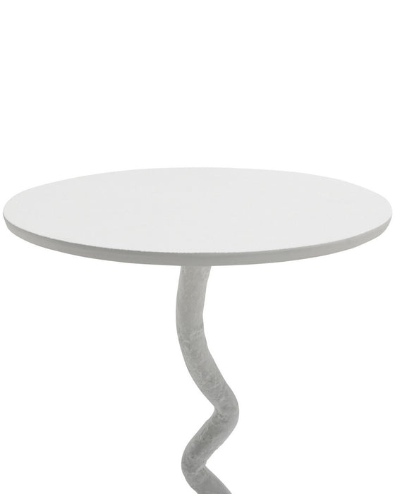 Currey and Company - 4000-0263 - Drinks Table - Cauda - White