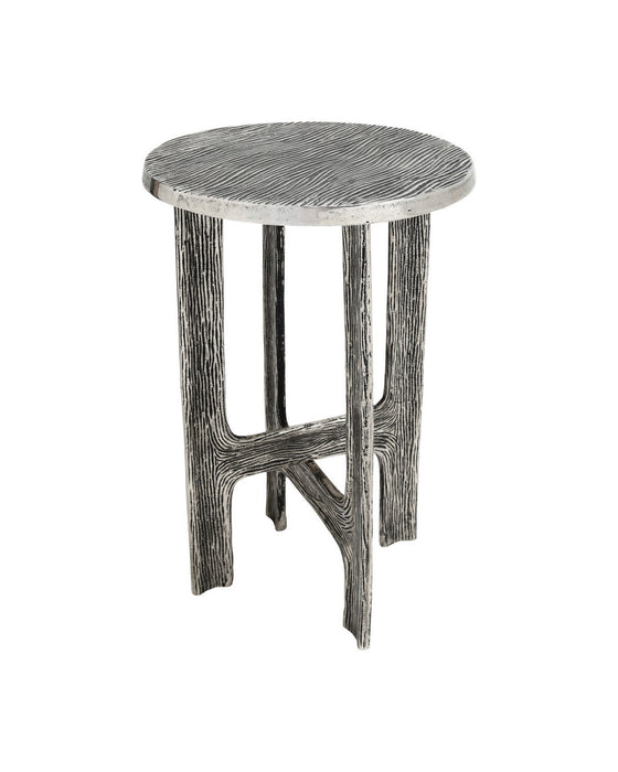 Currey and Company - 4000-0265 - Accent Table - Structure - Antique Nickel