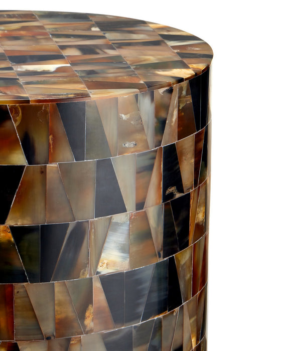Currey and Company - 4000-0266 - Accent Table - Brewster - Natural Brown & Black