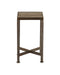 Currey and Company - 4000-0274 - Accent Table - Ampleur - Rustic Bronze / Natural