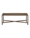 Currey and Company - 4000-0276 - Cocktail Table - Ampleur - Rustic Bronze / Natural