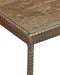 Currey and Company - 4000-0277 - Console Table - Ampleur - Rustic Bronze / Natural