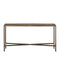 Currey and Company - 4000-0277 - Console Table - Ampleur - Rustic Bronze / Natural